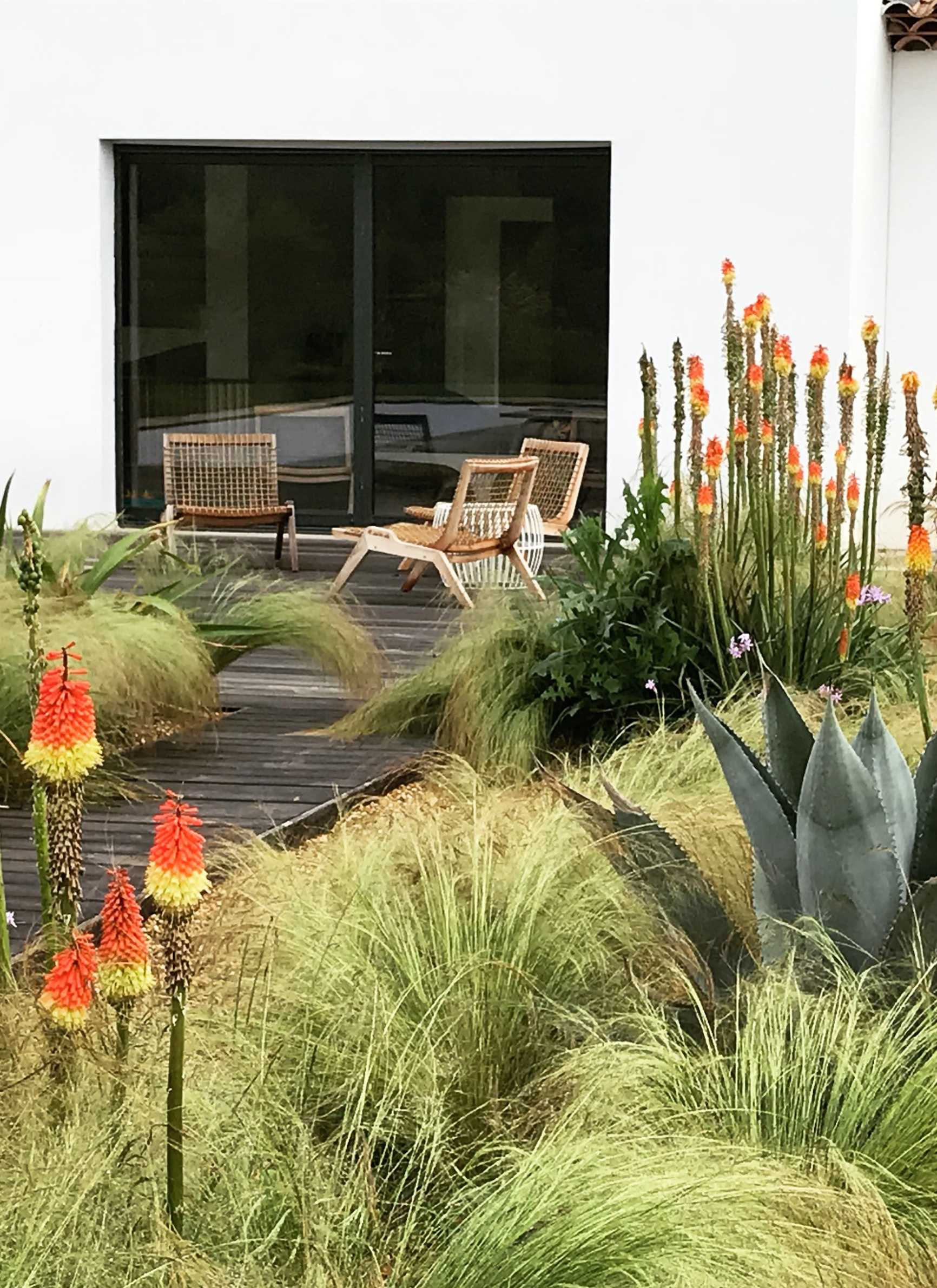 Landscape design in Brittany by a landscape architect
