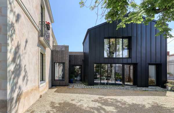 Réhabilitation et extension d'une maison du 19ème siècle à Quimper