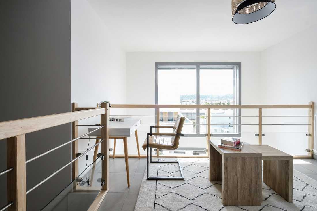 Aménagement d'un duplex neuf - la mezzanine