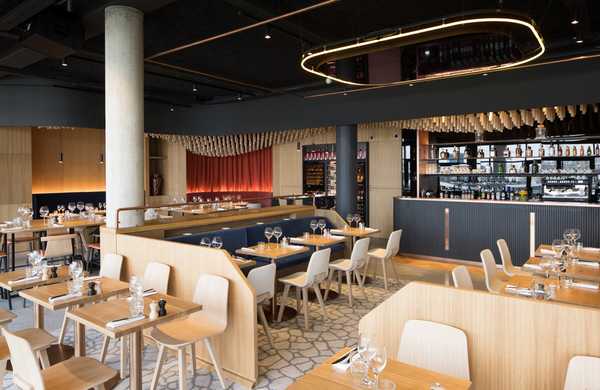 Aménagement restaurant bistronomique par un architecte d'intérieur à Quimper