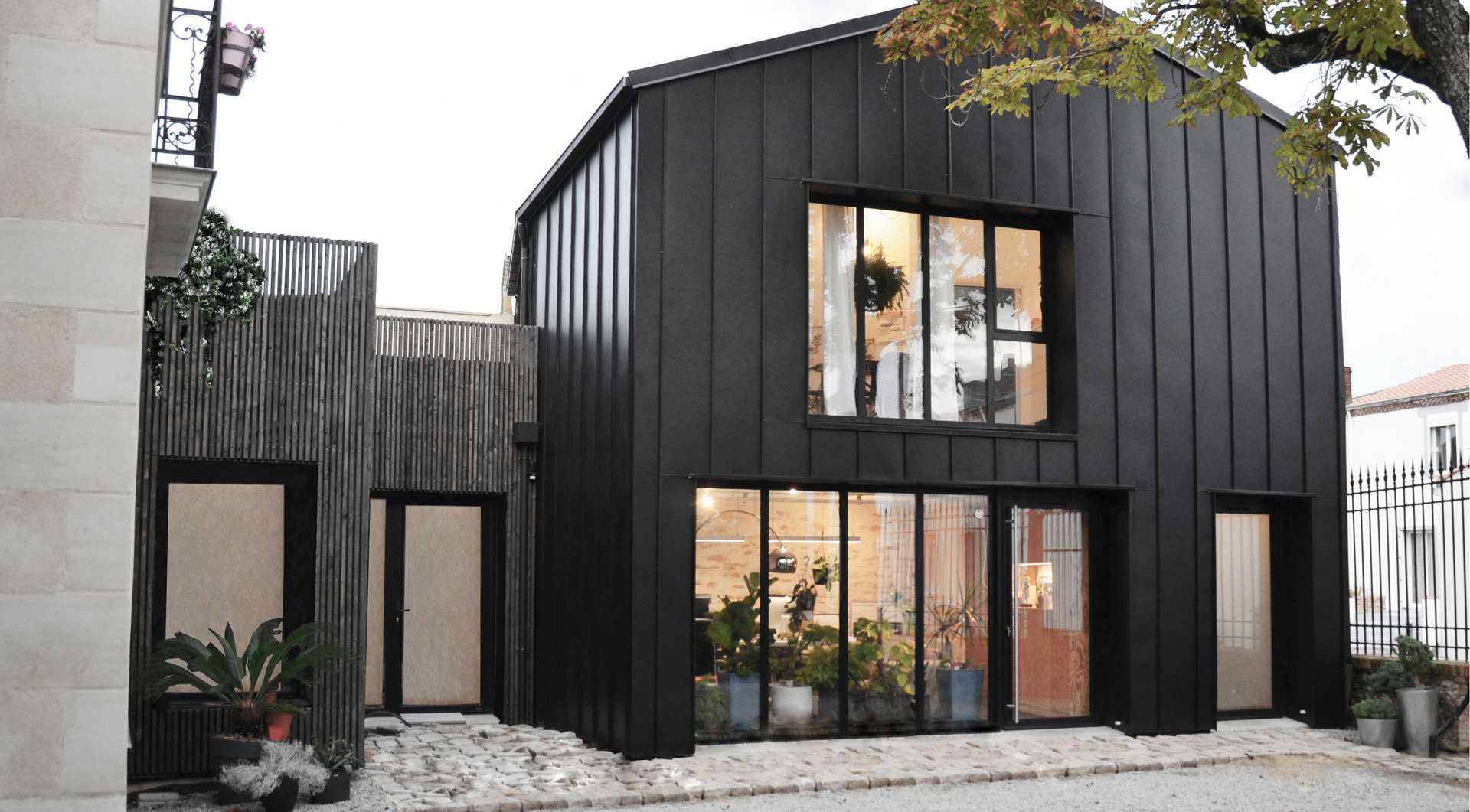 Extension d'une maison de ville réalisée par un architecte à Quimper