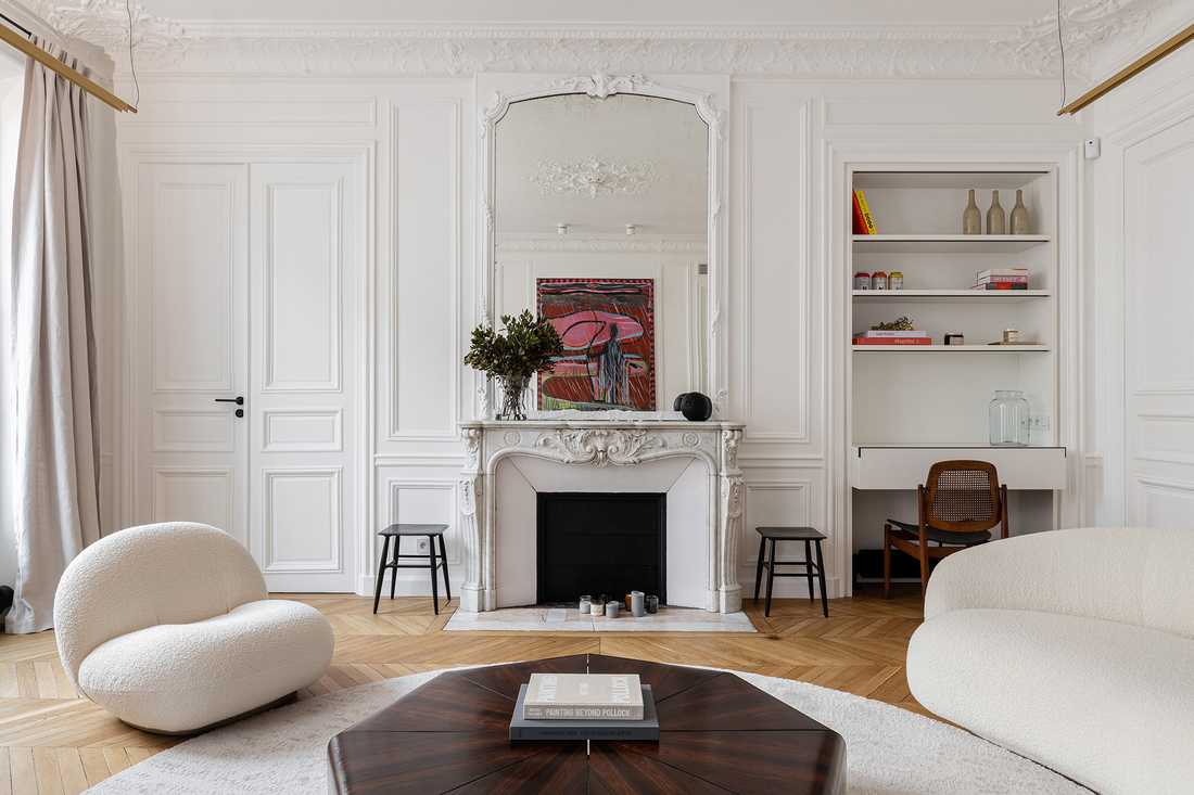 Full arrangement of a 150m² haussmann apartment