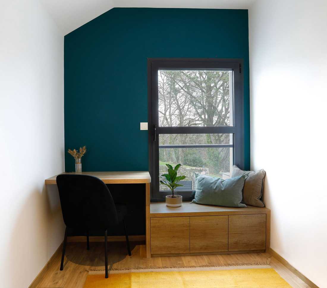 Bureau à l'étage de la maison