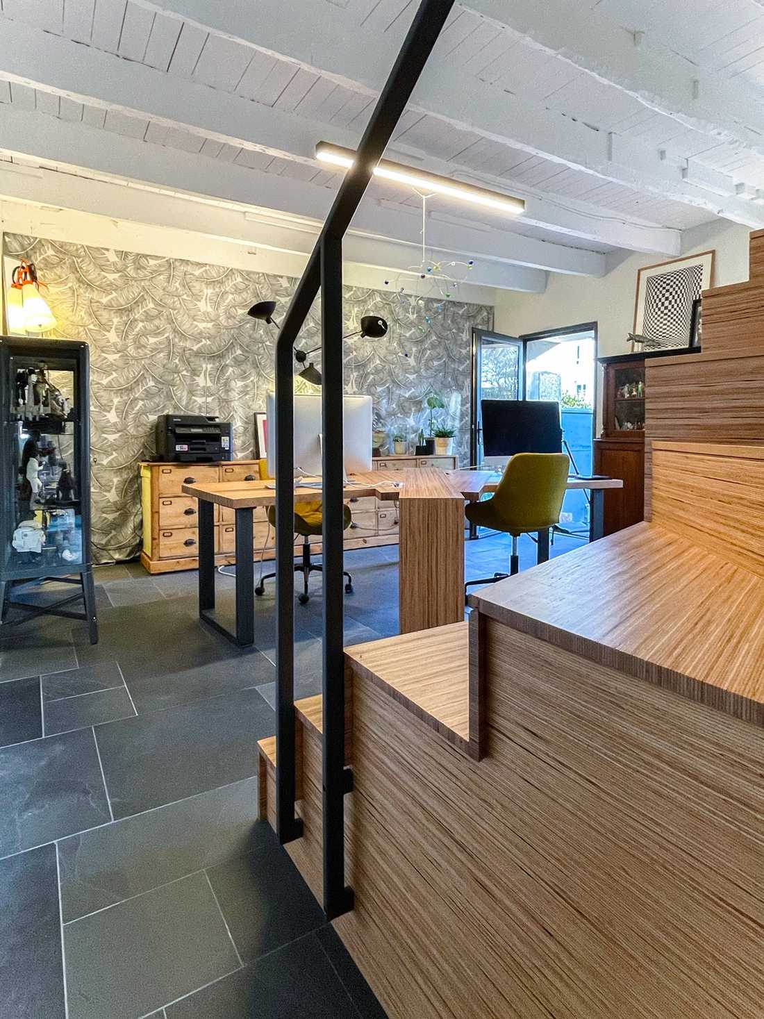 Rénovation complète d'une maison de pêcheur - le bureau