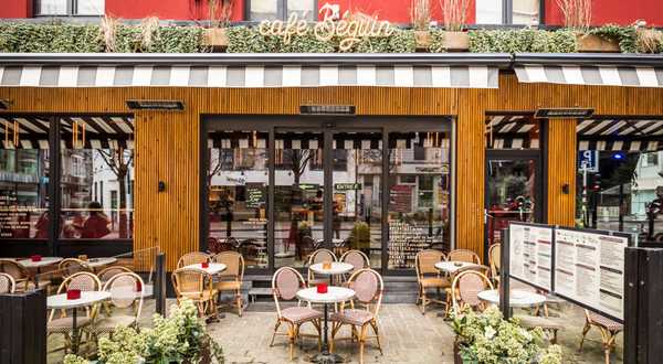 Rénovation d'un restaurant par un architecte spécialiste de l'architecture commerciale à Quimper