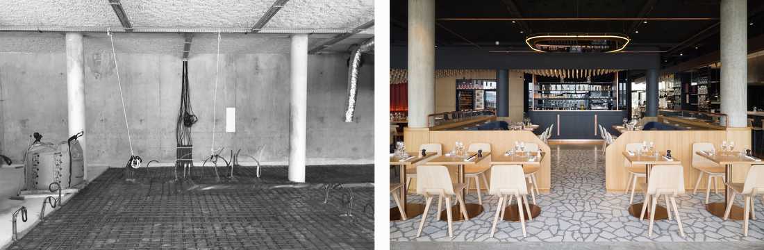 Avant-après : Aménagement d'un restaurant par un architecte intérieur à Quimper