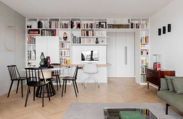Un architecte d'intérieur modernise un appartement des années 60 à Quimper.