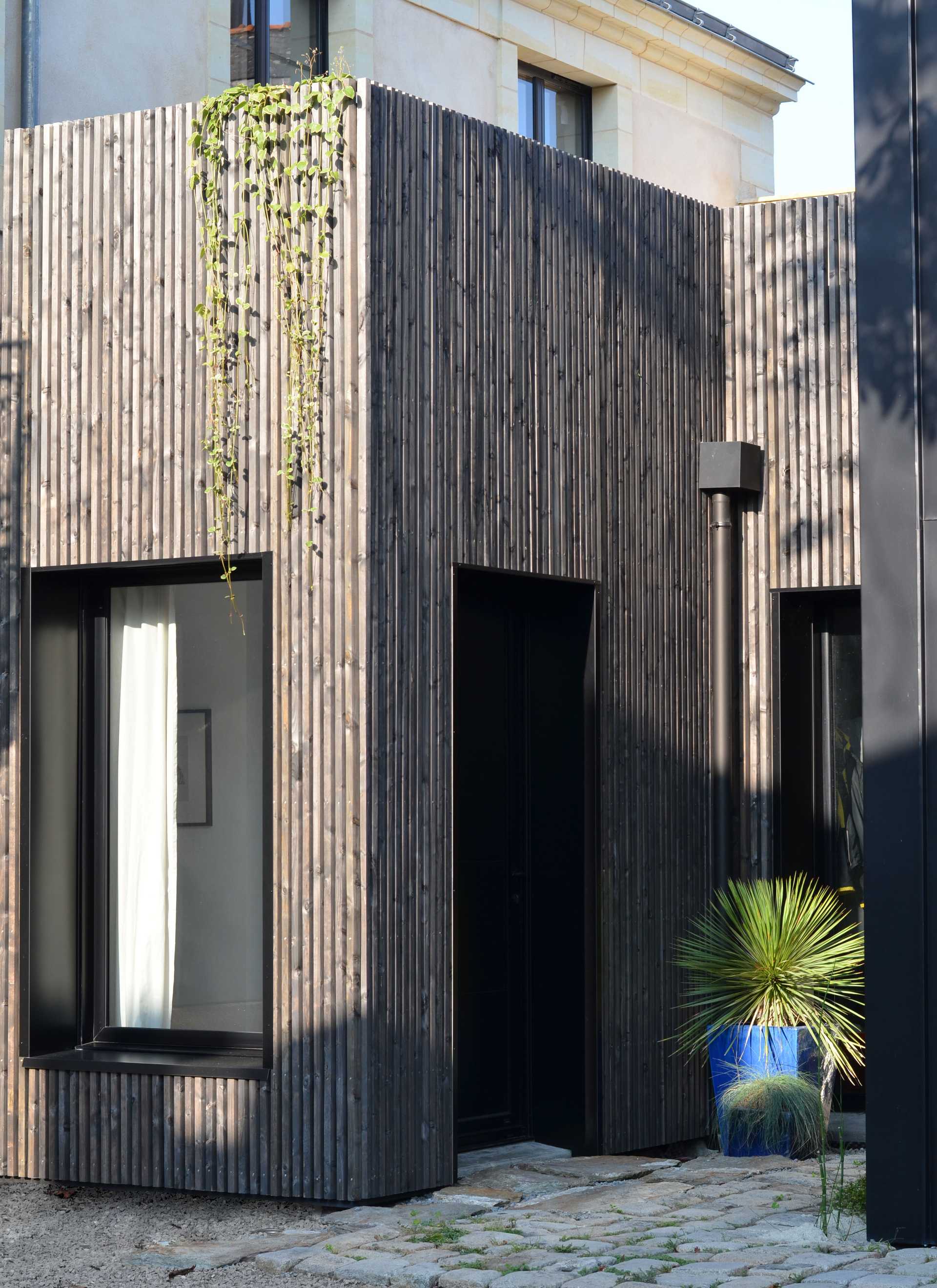 Extension d'une maison bretonne réalisée par un architecte