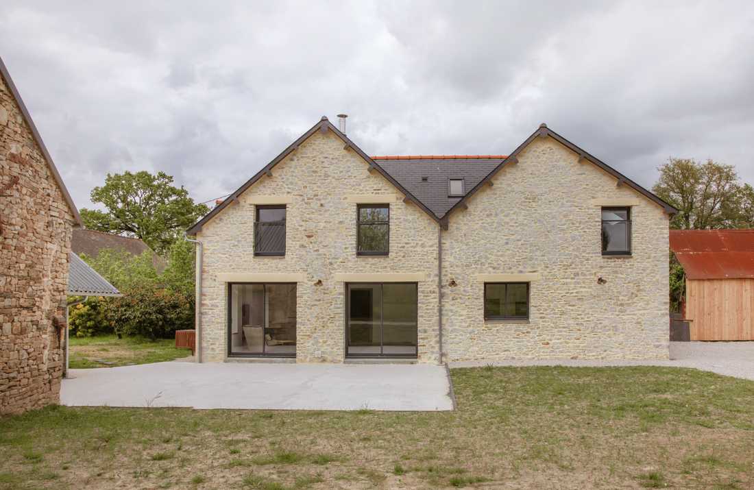 Rénovation d'une maison ancienne en Bretagne par un architecte d'intérieur