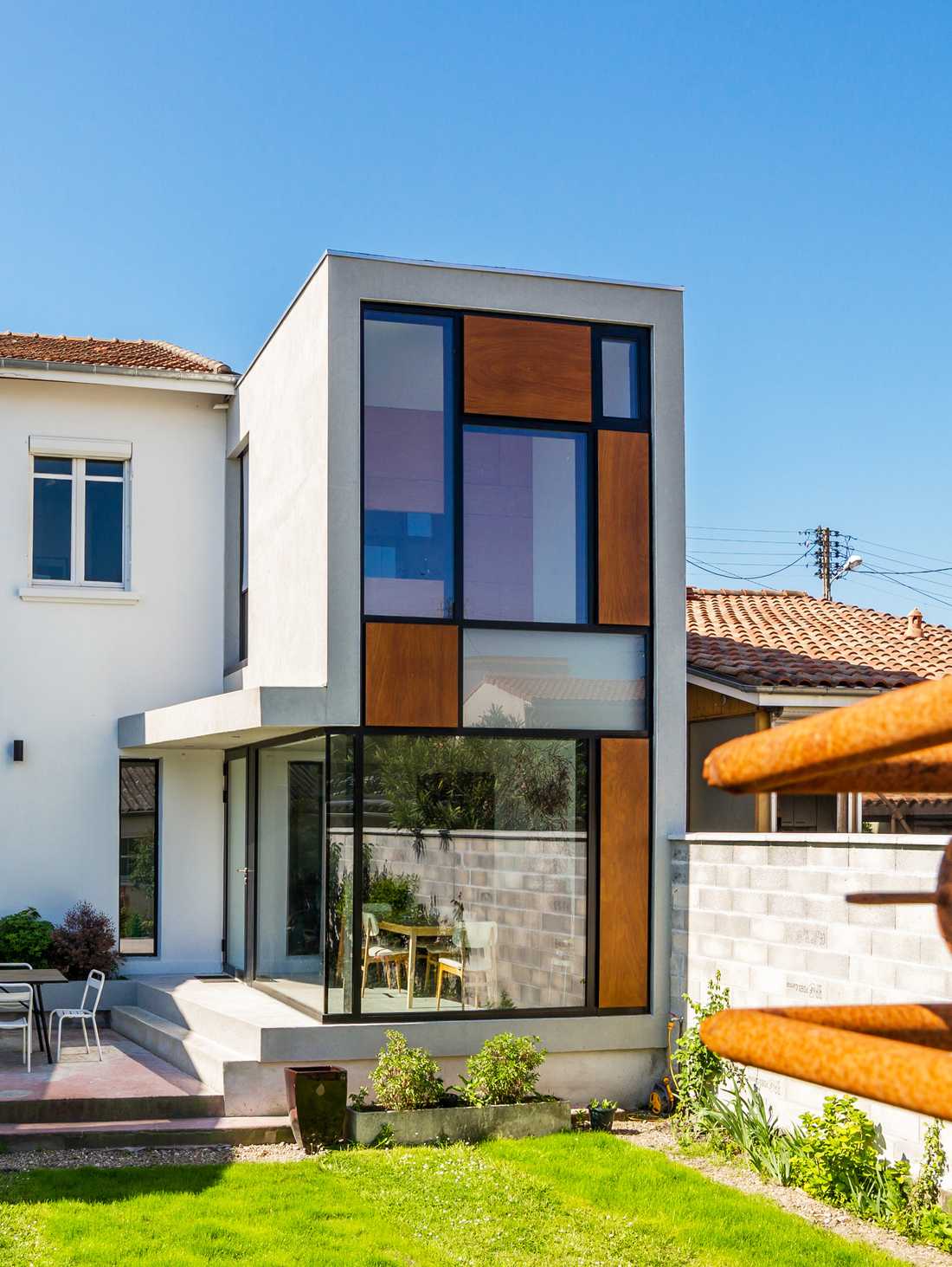 Extension d'une maison de ville à Quimper
