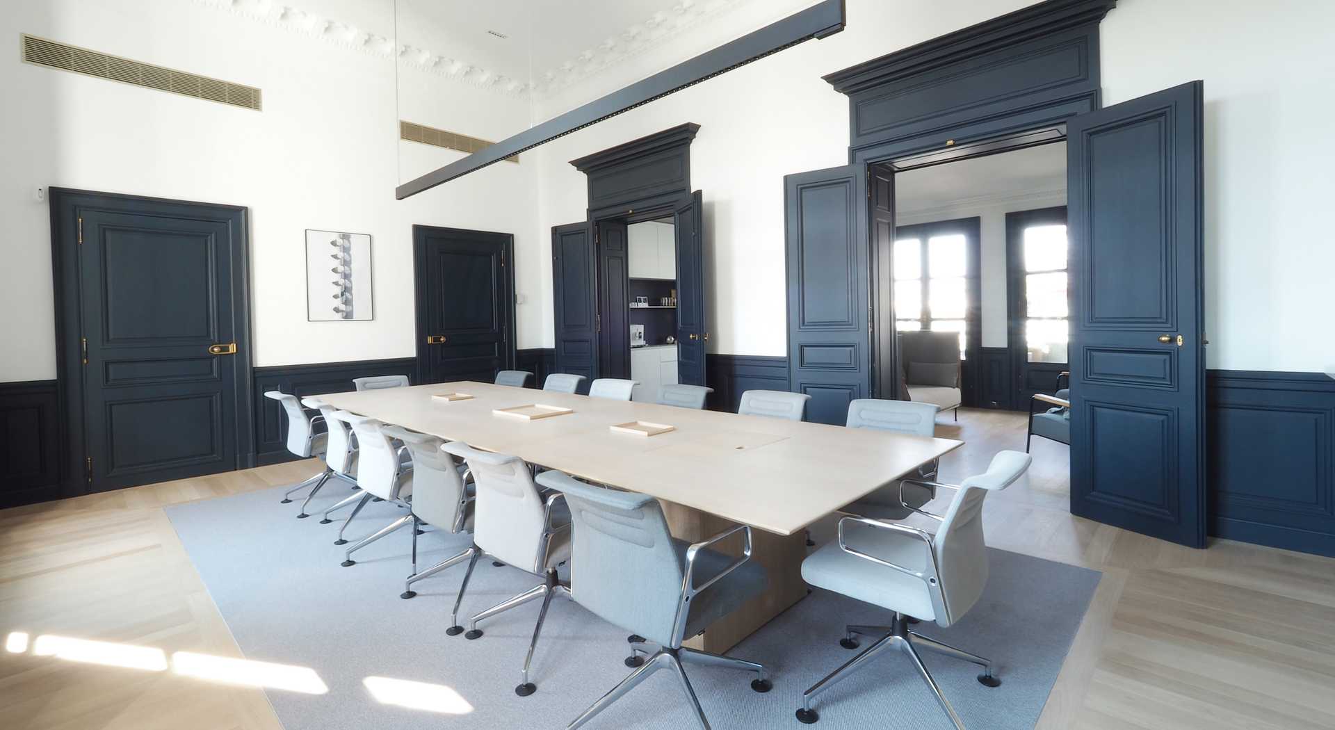 Aménagement des bureaux d'une entreprise par un architecte à Quimper