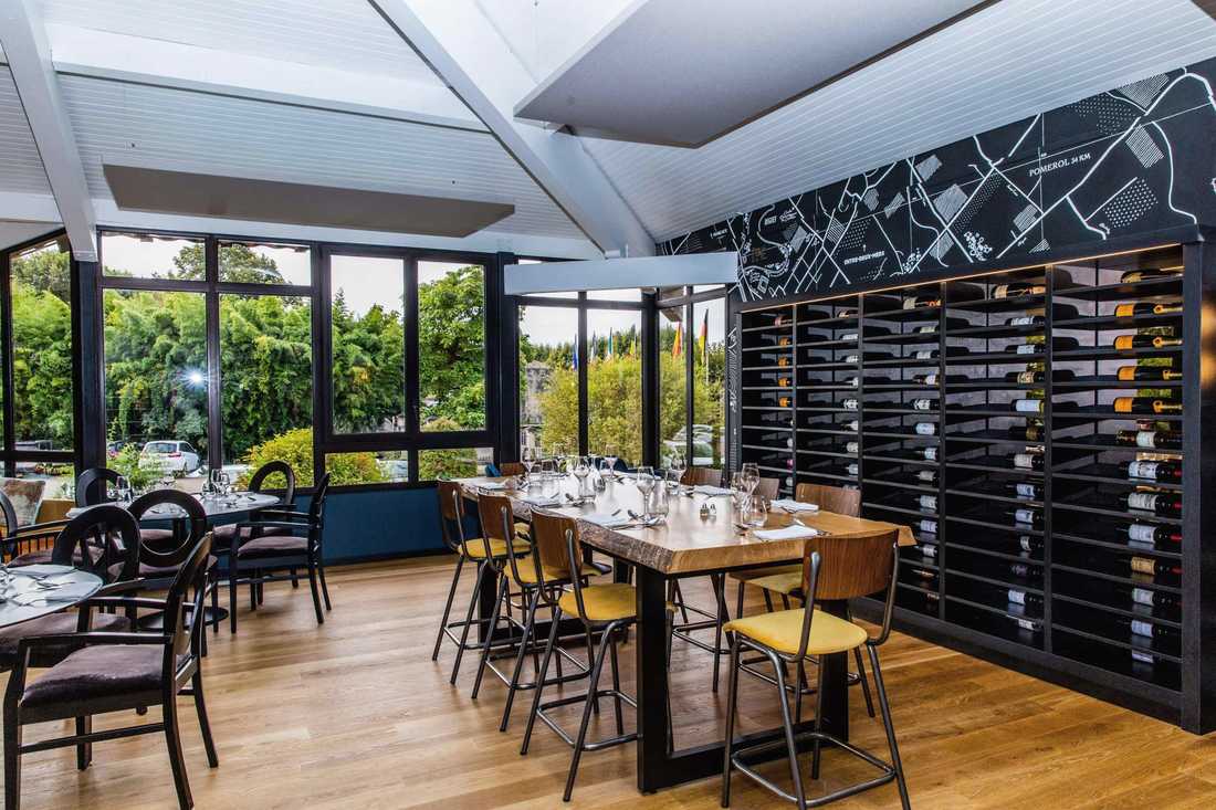 Rénovation du restaurant d'un hôtel 3 étoiles par un architecte d'intérieur