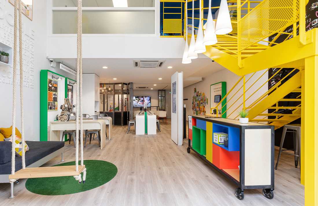 Aménagement d'un atelier numérique par un architecte à Quimper